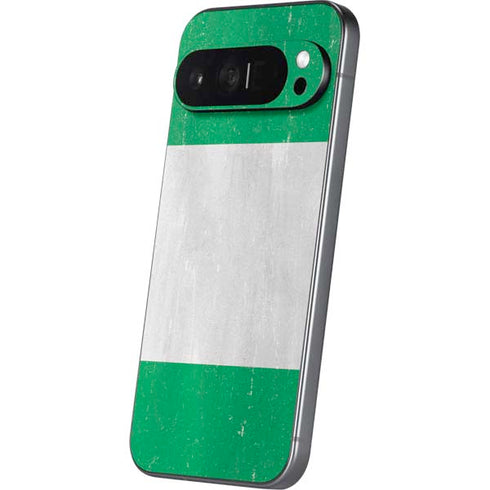 Nigeria Flag Distressed Pixel 9 Pro XL Skin